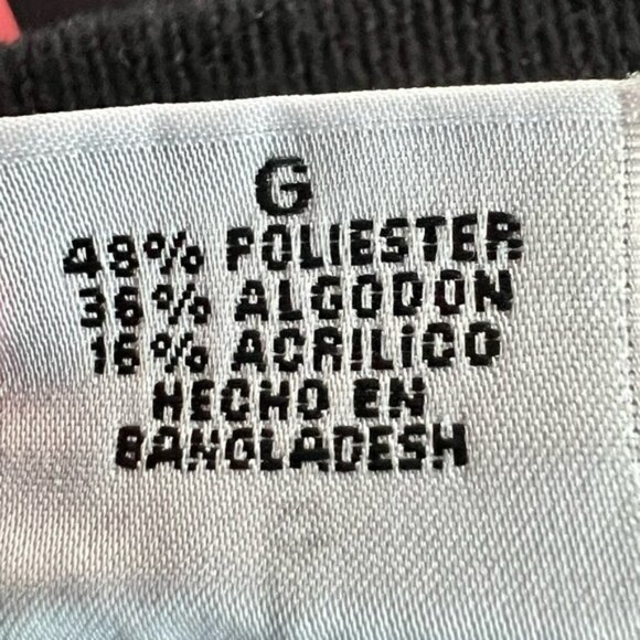 𝅺LIZ Claiborne Marled Open Front Cardigan Sweater Black White Grey Pockets L - Picture 10 of 12